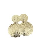 Pursehuit Cercei aurii - rotunzi - cu clips - Samira C3 -