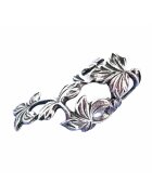 Pursehuit Cercei ear cuff - argintii - cu frunzulite - Thordis C5 -