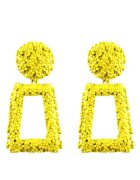 Pursehuit Cercei galbeni - cu textura incretita - Salme C10 -