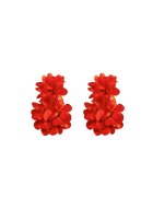 Pursehuit Cercei rosii - forma de floare - Bethany C16 -
