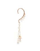Pursehuit Cercel ear cuff - auriu - cu franjuri si perle - Paradis C3 -