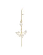 Pursehuit Cercel ear cuff - auriu - cu perlute - Federica C13 -