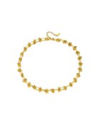 Pursehuit Colier auriu - cu noduri - suflat cu aur 18k - Darleen C5 -