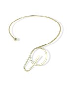 Pursehuit Colier auriu - din sarma indoita - Nicole C14 -