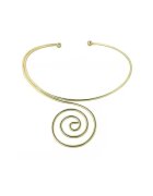 Pursehuit Colier auriu - forma de spirala - Mavis C4