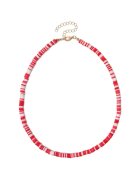 Pursehuit Colier rosu - cu margelute - Kara C13 -