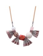 Pursehuit Colier roz - cu piese geometrice - Maxima C10 -