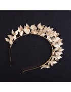 Pursehuit Coronita aurie - cu frunzulite - Marlina C3