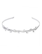 Pursehuit Diadema argintie - cu pietre - April C9 -