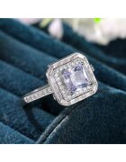 Pursehuit Inel argintiu - cu pietre din zirconiu - Abner C6 - 7 (circumferinta: 54.5 mm)