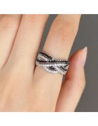 Pursehuit Inel argintiu - cu pietre din zirconiu - Alda C21 - 7 (circumferinta: 54.5 mm)