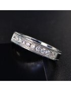 Pursehuit Inel argintiu - cu pietre din zirconiu - Francis C9 - 7 (circumferinta: 54.5 mm)