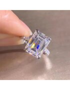 Pursehuit Inel argintiu - cu pietre din zirconiu - Remina C11 - 7 (circumferinta: 54.5 mm)