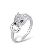 Pursehuit Inel argintiu - cu pietre din zirconiu - Reta C20 - 7 (circumferinta: 54.5 mm)