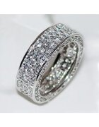 Pursehuit Inel argintiu - cu zirconiu - Aldora C21 - 7 (circumferinta: 54.5 mm)
