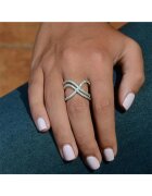 Pursehuit Inel argintiu - cu zirconiu - Jordan C6 - 7 (circumferinta: 54.5 mm)