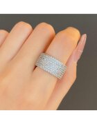 Pursehuit Inel argintiu - cu zirconiu - Skyler C22 - 7 (circumferinta: 54.5 mm)