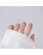 Pursehuit Inel auriu - reglabil - suflat cu aur 14k - Annamary C1 -