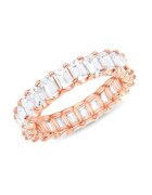 Pursehuit Inel rose gold - tennis - cu pietre din zirconiu - Nikoleta
