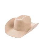 Pursehuit Palarie dama - bej - din lana - stil cowboy - Malena -