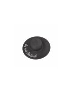 Pursehuit Palarie dama - neagra - de vara - mesaj Do Not Disturb - Thea -