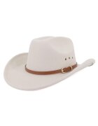 Pursehuit Palarie dama - stil cowboy - Odine - - Bej