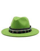 Pursehuit Palarie dama - verde - cu banuti - Arina -
