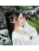 Pursehuit Set 2 Accesorii de ureche - stil ear cuff - aurii - cu pietre - Amdi C3 -