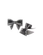 Pursehuit Set 2 brose - negre - pentru pantofi - cu pietre - Pan C6