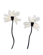 Pursehuit Set 2 brose tip floare - bej - Basilia C12