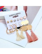Pursehuit Set 6 Perechi Cercei Helmine C7 OUT