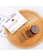 Pursehuit Set 6 Perechi Cercei Heloisa C17 -