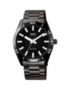 QQ Ceas analogic barbatesc Q86B-005PY - lant metalic