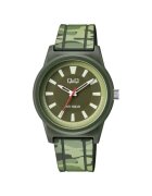 QQ Ceas barbatesc V35A-003VY - quartz mineral - verde