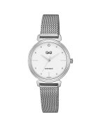 QQ Ceas dama Q27B-001PY Quartz Argintiu