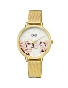 QQ Ceas dama QZ67J051Y Quartz Rose gold - Auriu