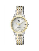 QQ Ceas dama QZ81J401Y Quartz Argintiu - Auriu