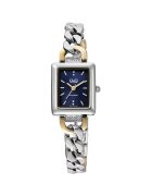 QQ Ceas de dama F05A-004PY - argintiu si auriu