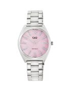 QQ Ceas de dama Q90B-002PY - argintiu