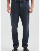 QS Blugi regular fit cu talie medie - Bleumarin
