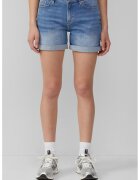 QS Blugi scurti uni - Albastru