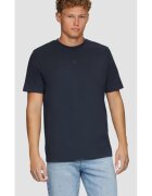 QS Q/S by s.Oliver - Tricou barbati cu decolteu la baza gatului - cu logo