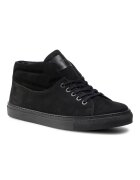QUAZI Pantofi barbati - 207505377 - Piele nabuc - Negru - Negru