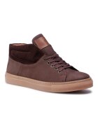 QUAZI Pantofi barbati - 207505384 - Piele naturala - Maro - Maro