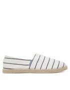 Quiksilver Espadrile barbati - textil - negru/alb