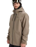 Quiksilver Geaca cu gluga pentru ski Live for the dream - Maro taupe