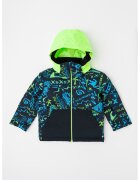 Quiksilver Geaca cu model pentru ski Littel Mission - Verde/Negru/Albastru