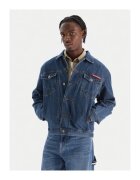 Quiksilver Geaca de blugi Barbati - Albastru - 100% bumbac