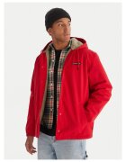 Quiksilver Geaca de tranzitie barbati rosu - fabricata din material rezistent