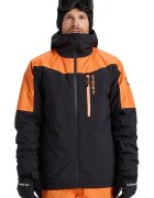 Quiksilver Geaca Titano Skin - Negru/Portocaliu